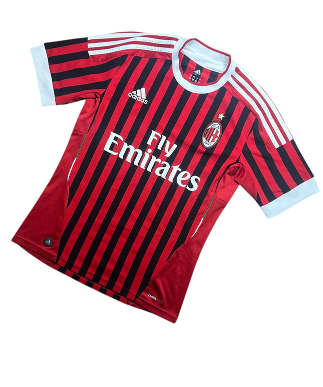 AC Milan Football Shirt 2011/2012 Home (S)