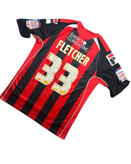 Bournemouth Football Shirt Home 2012/2013 Fletcher 33 (XL)