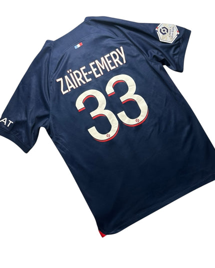 Paris Saint Germain Football Shirt Home 2023/2024 Zaire-Emery 33 (M)
