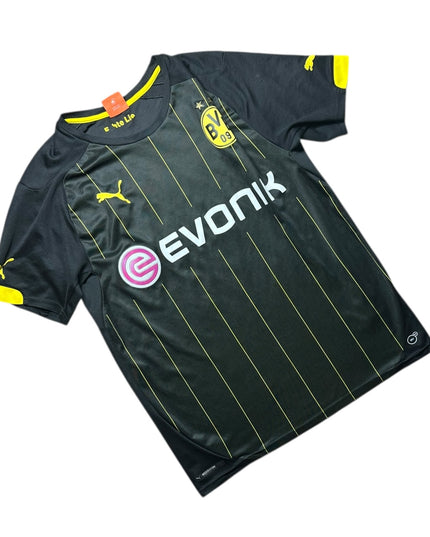 Borussia Dortmund Football Shirt 2014/2015 Away Aubameyang 17 (M)