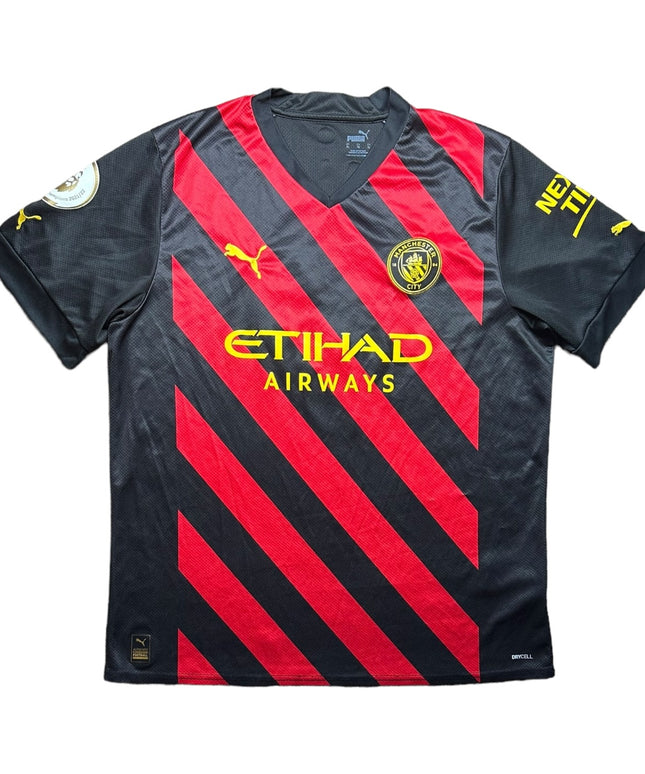 Manchester City Football Shirt 2022/2023 Away Haaland 9 (XL)