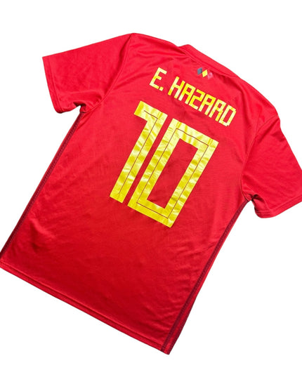 Belgium 2018/2019 Home Football Shirt E.Hazard 10 (M)
