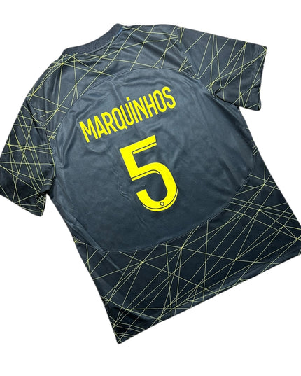 Paris Saint Germain Football Shirt 2023/2024 Third Marquinhos 5 (XL)