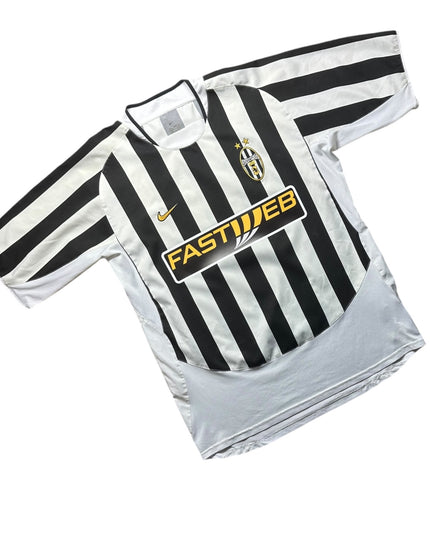 Juventus Football Shirt 2003/2004 Home (L)
