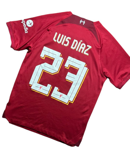 Liverpool Football Shirt 2022/2023 Home Luis Diaz 23 (S)