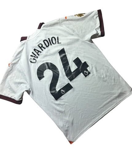 Manchester City Football Shirt Away 2023/2024 Gvardiol 24 (L)