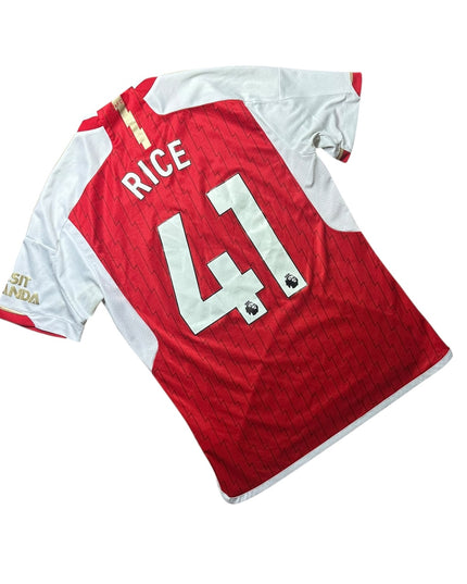 Arsenal Football Shirt Home 2023/2024 Rice 41 (M)
