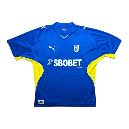 Cardiff Football Shirt 2009/2010 Home (L)