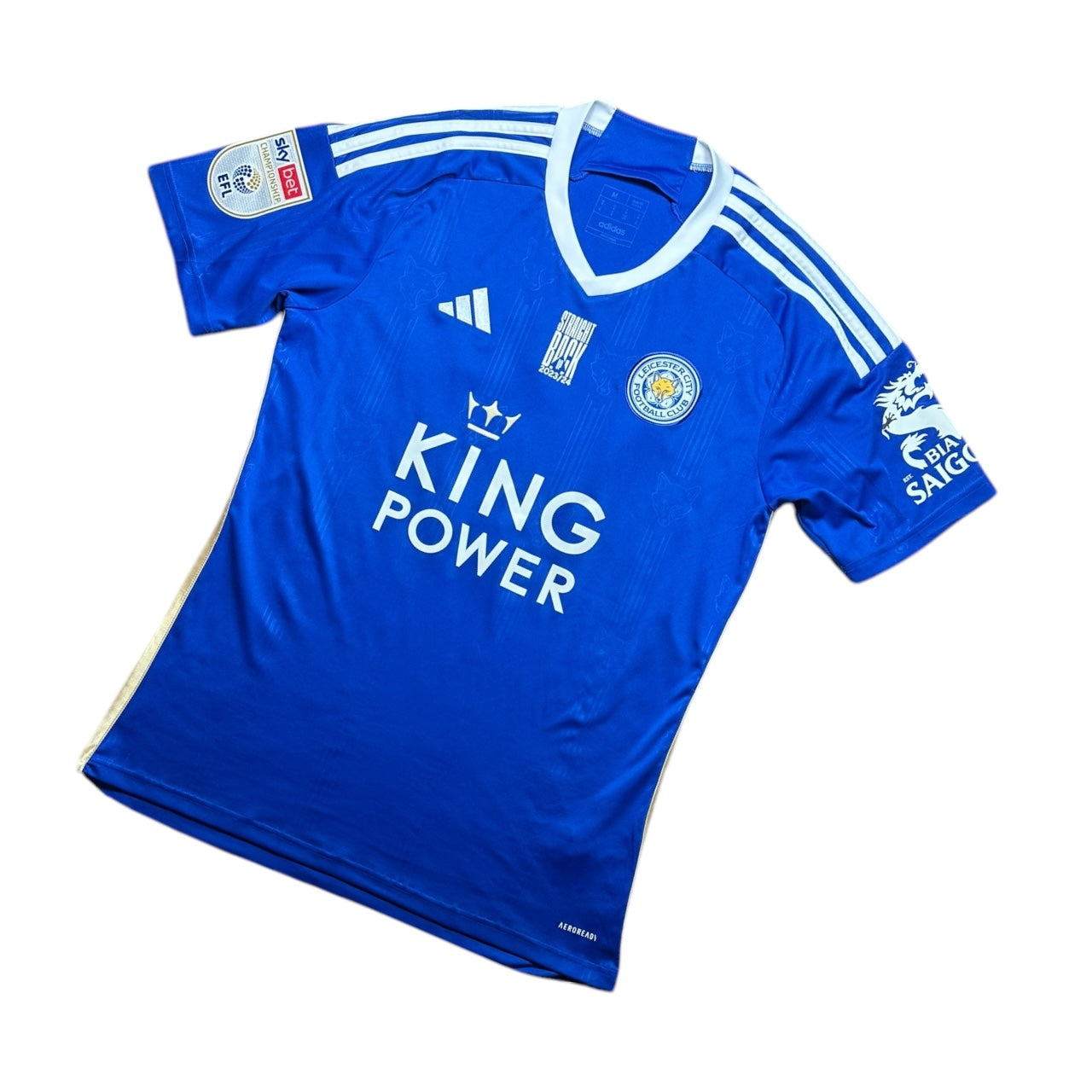 Leicester City Football Shirt 2023/2024 Home Vardy 9 (M)