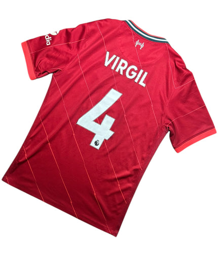 Liverpool Football Shirt 2021/2022 Home Virgil 4 (M)
