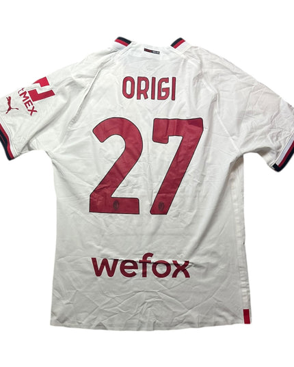 AC Milan Football Shirt Away 2022/2023 Origi 27 Ultraweave (L)