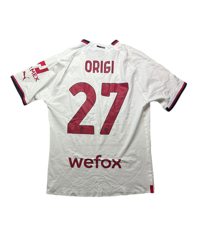 AC Milan Football Shirt Away 2022/2023 Origi 27 Ultraweave (L)