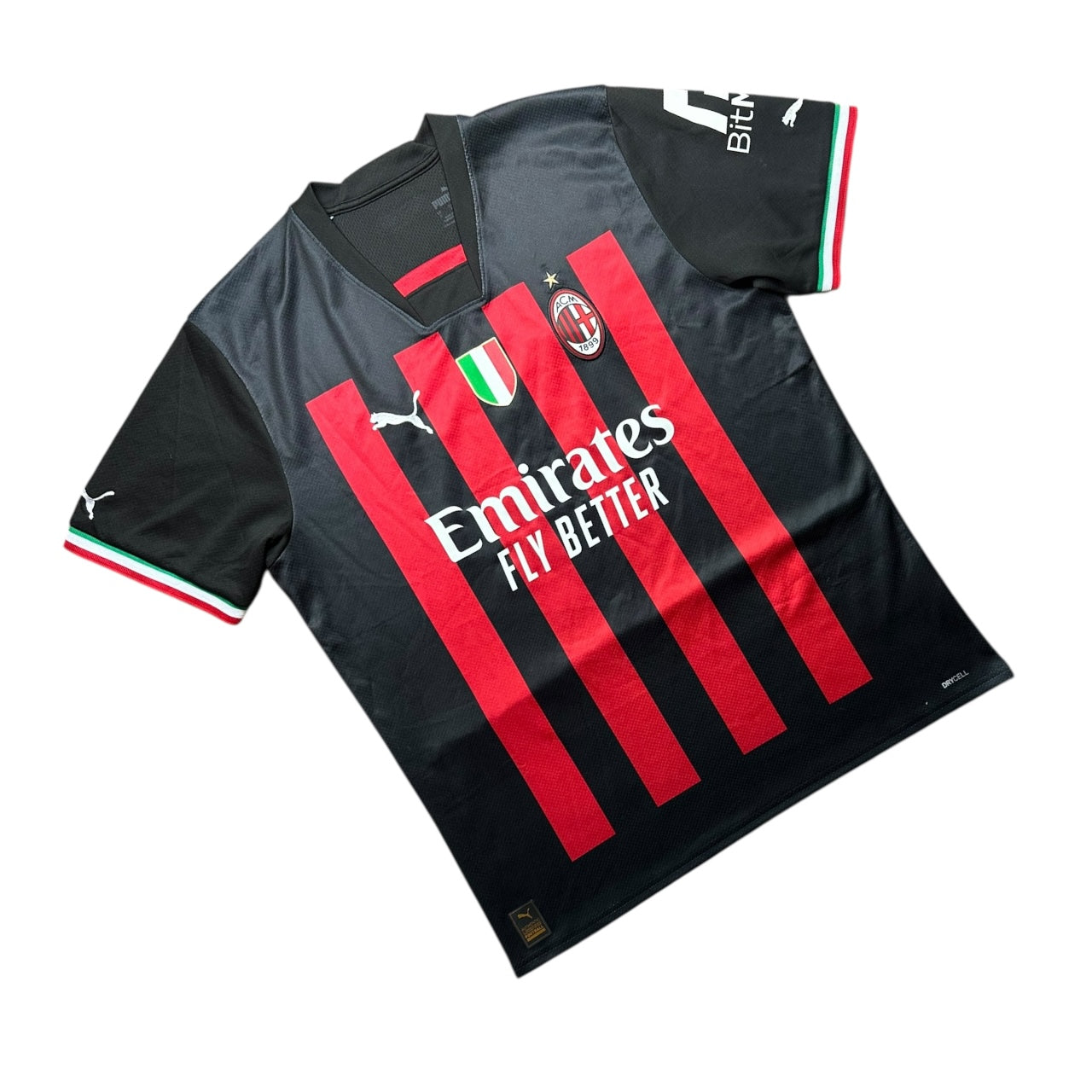 AC Milan Football Shirt 2022/2023 Home (L)