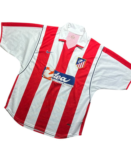 Atletico Madrid Football Shirt 2001/2002 Home (L)