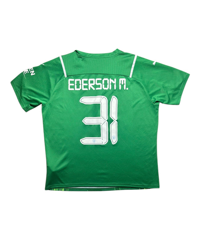 Manchester City Football Shirt 2021/2022 Goalkeeping Shirt Ederson M. 31 (XXL)