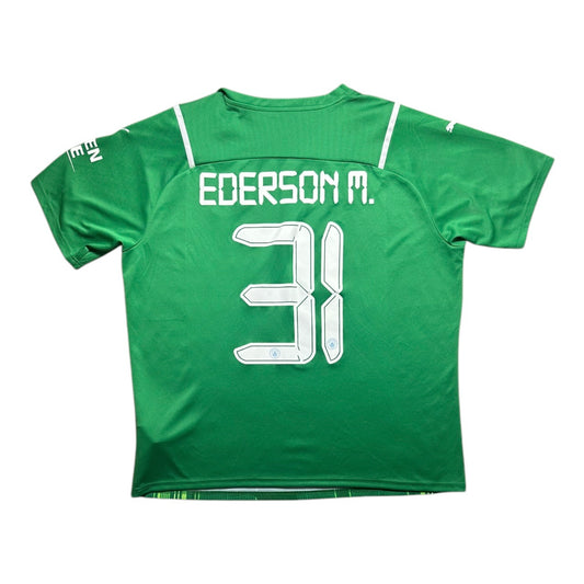 Manchester City Football Shirt 2021/2022 Goalkeeping Shirt Ederson M. 31 (XXL)