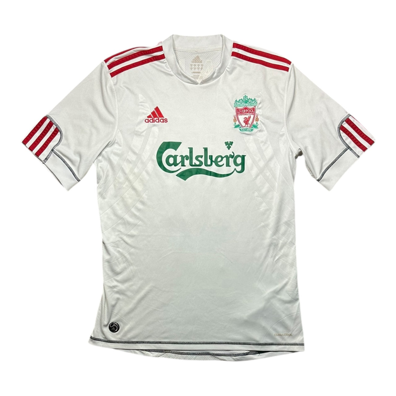 Liverpool Football Shirt 2009/2010 Third Benayoun 15 (M)