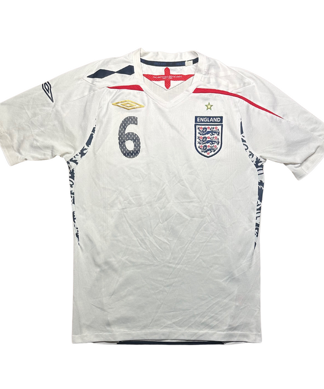 England 2008/2010 Home Football Shirt Terry (6)