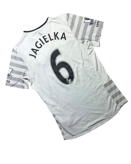 Everton Football Shirt Away 2015/2016 Jagielka 6 (S)