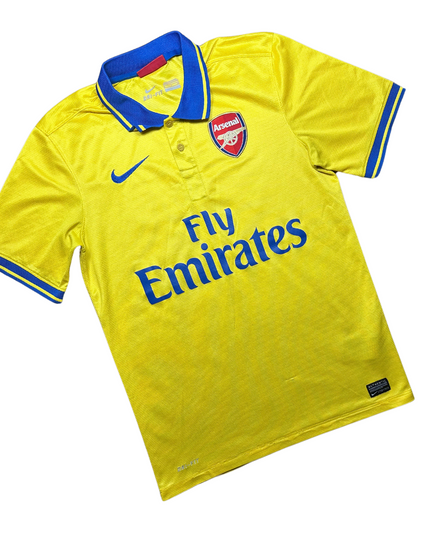 Arsenal 2013/2014 Away Football Shirt Giroud (12)