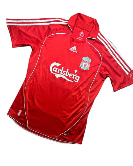 Liverpool Football Shirt 2006/2008 Home Kuyt 18 (M)
