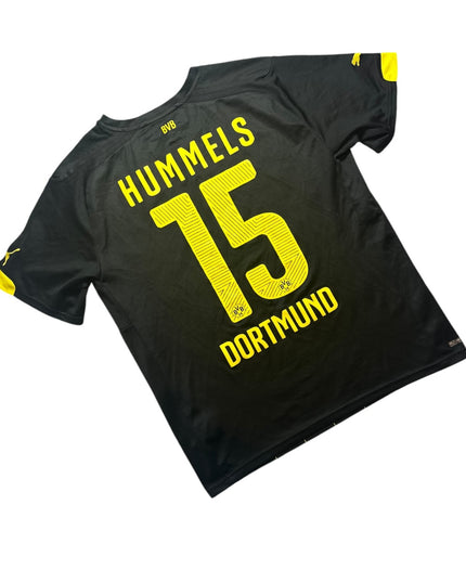 Borussia Dortmund Football Shirt Away 2014/2016 Hummels 15 (M)