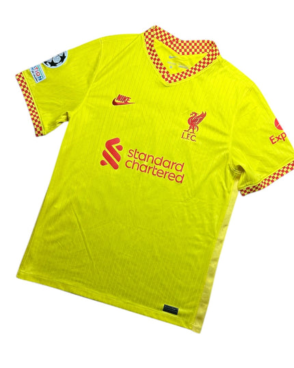 Liverpool Football Shirt 2021/2022 Third Salah 11 UCL (L)