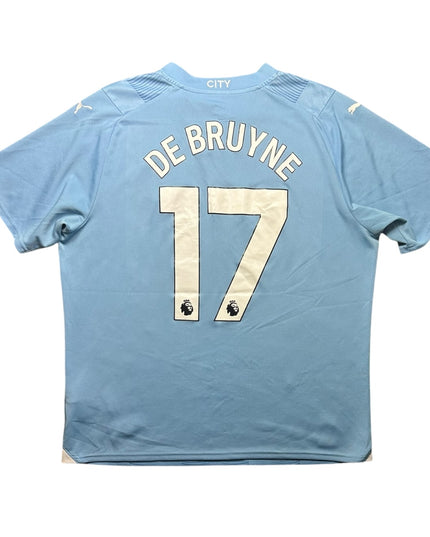 Manchester City Football Shirt Home 2023/2024 De Bruyne 17 (XL)