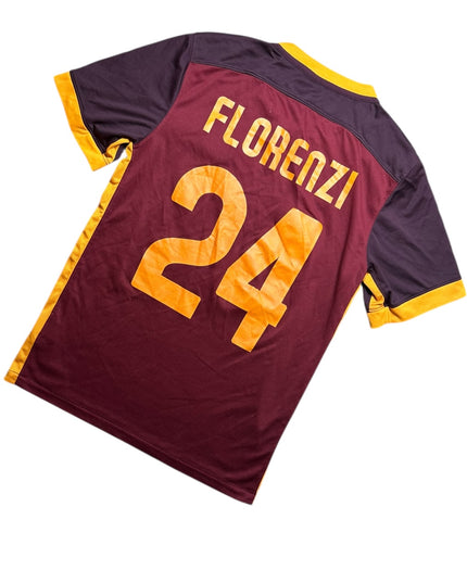 Roma Football Shirt 2015/2016 Home Florenzi 24 (S)