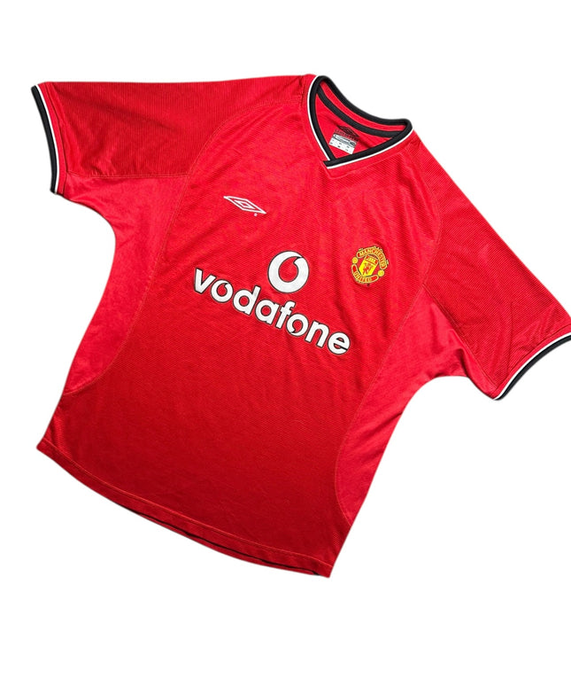 Manchester United Football Shirt 2001/2002 Home (M)