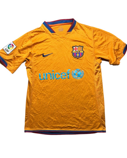 Barcelona Football Shirt Away 2006/2008 Deco 20 (S)