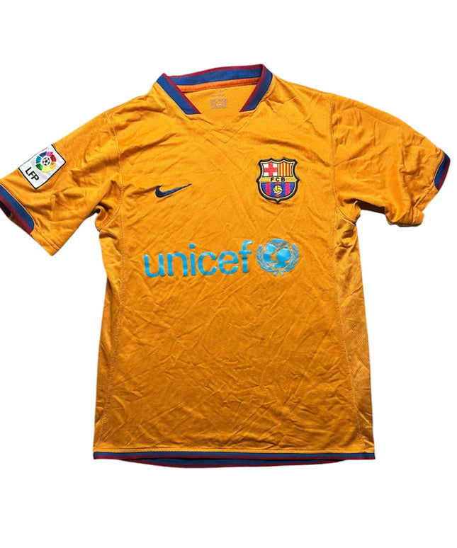 Barcelona Football Shirt Away 2006/2008 Deco 20 (S)