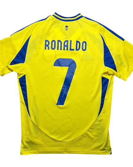 Al Nassr Football Shirt Home 2024/2025 Ronaldo 7 (L)