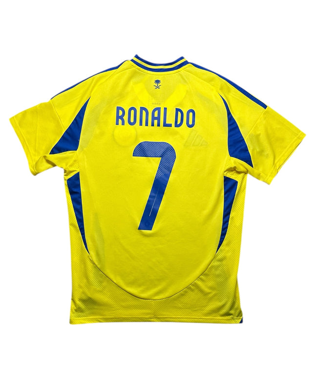 Al Nassr Football Shirt Home 2024/2025 Ronaldo 7 (L)