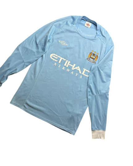 Manchester City Football Shirt 2010/2011 Home Kolarov 13 (S)