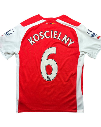Arsenal Football Shirt Home 2014/2015 Koscielny 6 (M)