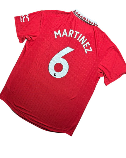 Manchester United Football Shirt 2022/2023 Home Heat.RDY Martinez 6 (XL)