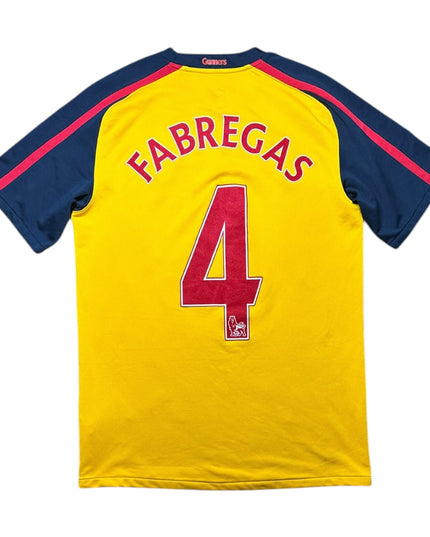 Arsenal Football Shirt 2008/2009 Away Fabregas 4 (S)