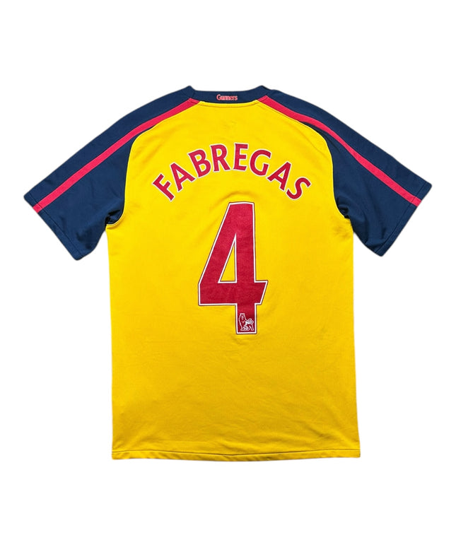Arsenal Football Shirt 2008/2009 Away Fabregas 4 (S)