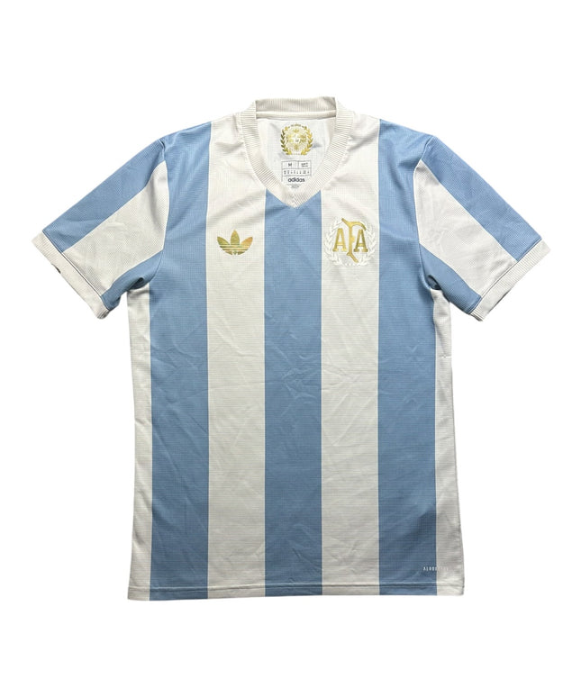 Argentina Football Shirt Home 2024/2025 50th Anniversary Shirt (M)