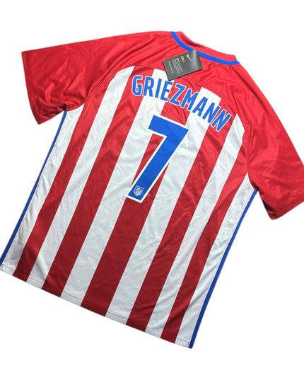 Atletico Madrid Football Shirt 2016/2017 Home Griezmann 7 BNWT (XL)