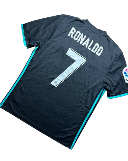 Real Madrid Football Shirt 2017/2018 Away Ronaldo 7 (L)