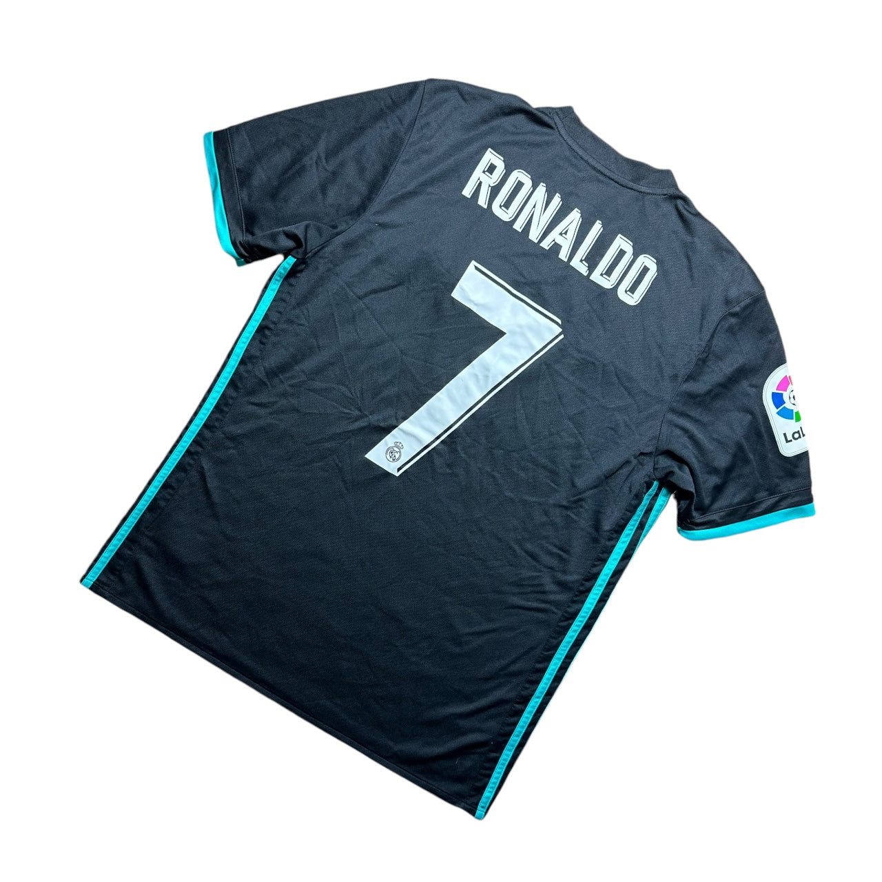 Real Madrid Football Shirt 2017/2018 Away Ronaldo 7 (L)