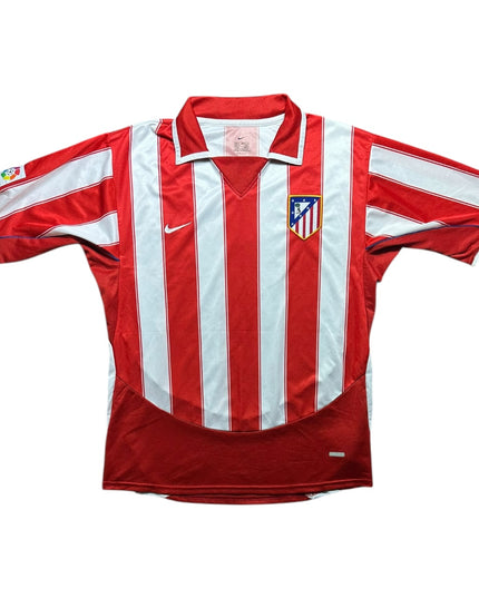 Atletico Madrid Football Shirt Home 2003/2004 (M)