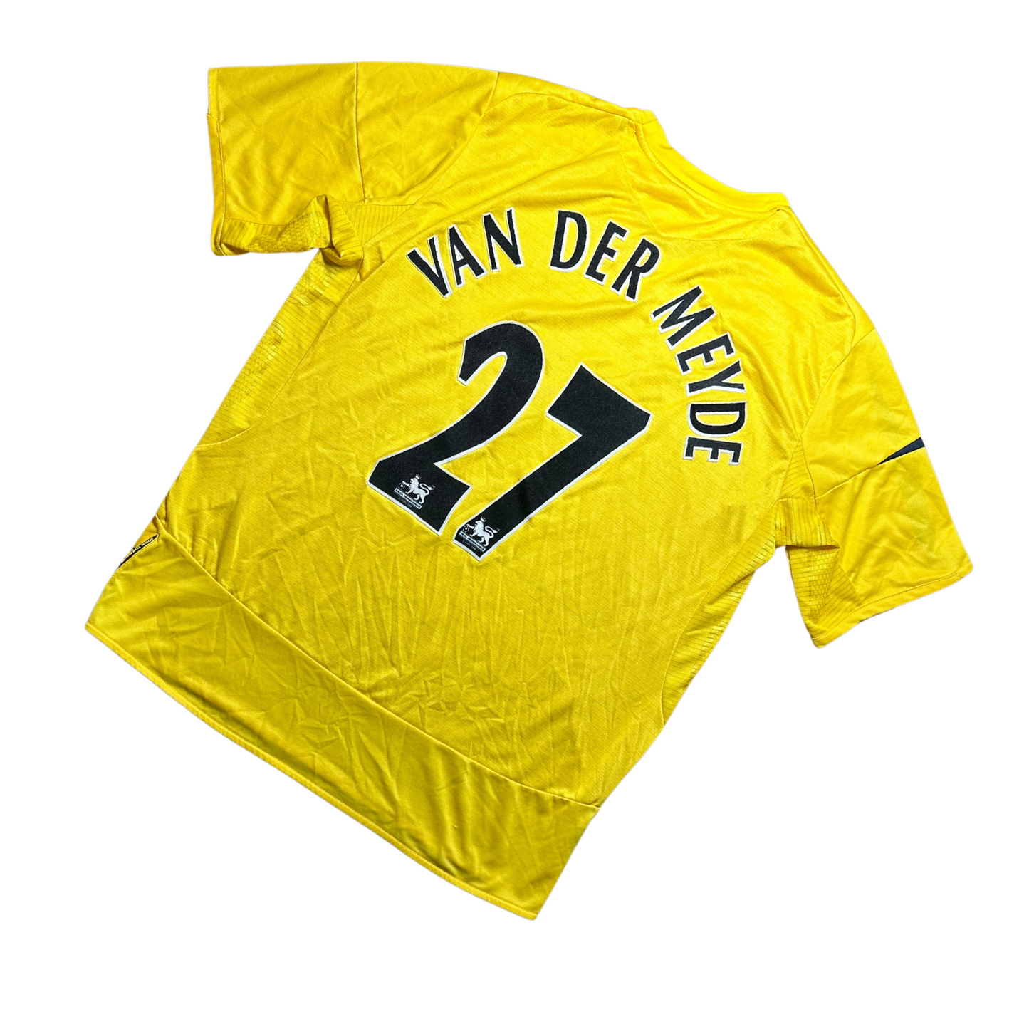 Everton 2005/2006 Third Football Shirt Van Der Meyde (27)