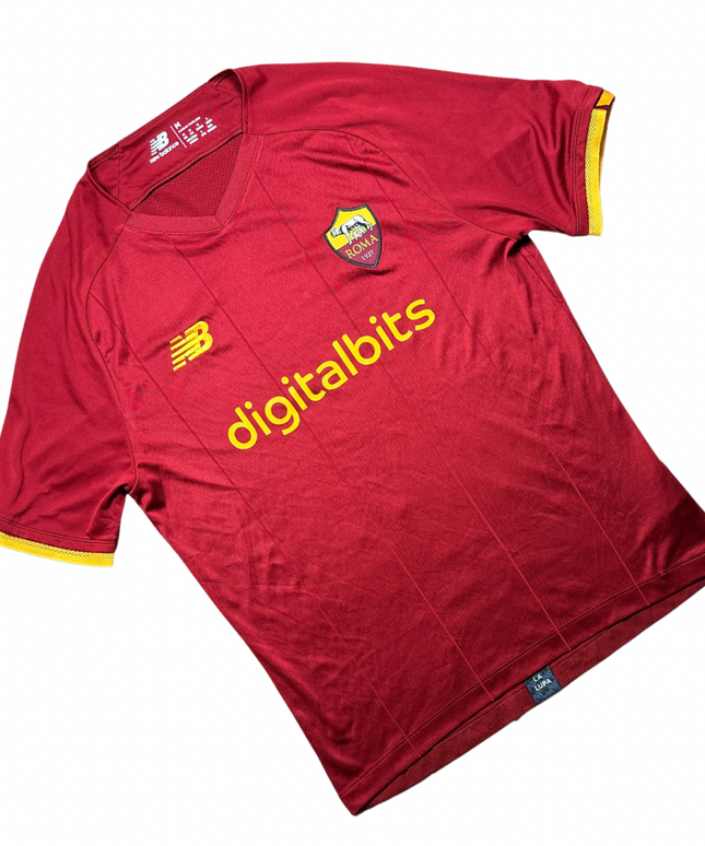 AS Roma 2021/2022 Home Football Shirt