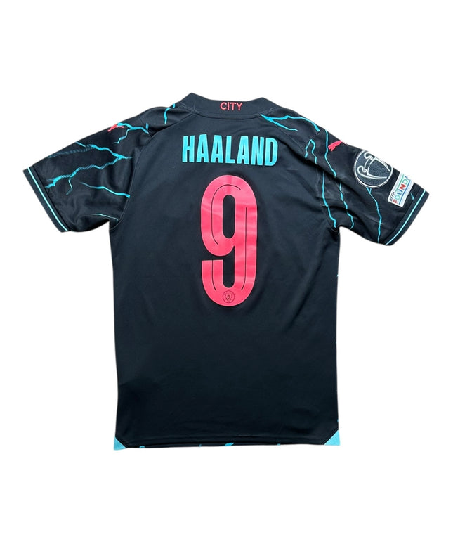 Manchester City 2023/2024 Third Football Shirt Haaland 9 (S)