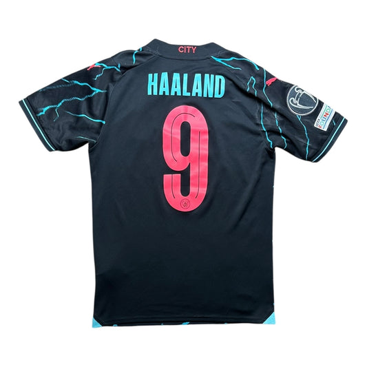 Manchester City 2023/2024 Third Football Shirt Haaland 9 (S)
