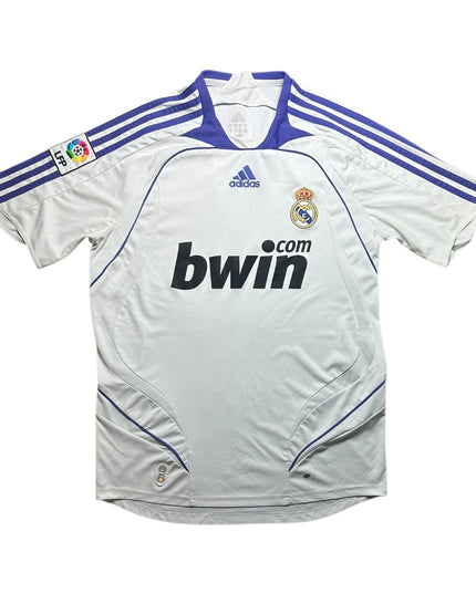 Real Madrid Football Shirt 2007/2008 Home (M)