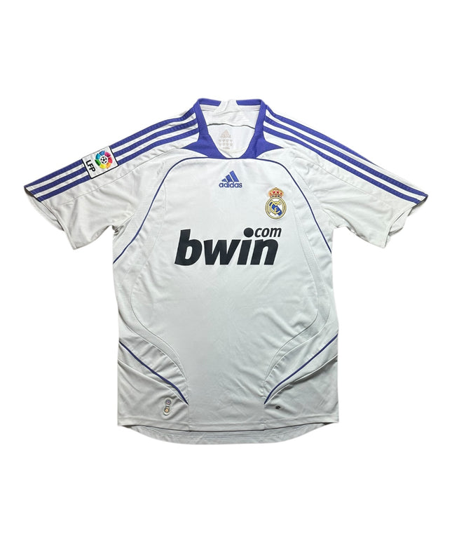 Real Madrid Football Shirt 2007/2008 Home (M)
